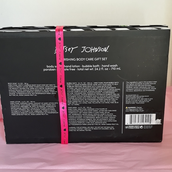 Betsey Johnson Bath & Body Betsey Johnson Rose Scented Body Bath Kit Poshmark